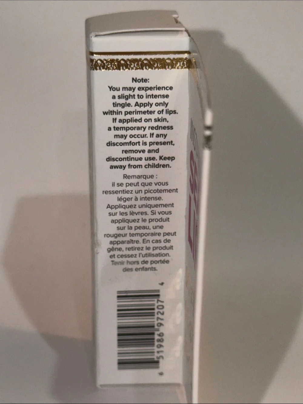 TOO FACED LIP INJECTION EXTREME Hydrating Lip Plumper Travel Size/Clear NIB!